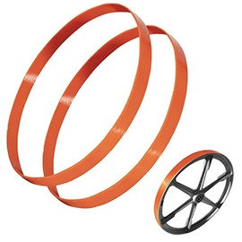 905145 Band Saw Tires for 14" Delta Craftsman 3AD92501 (2 pack) No Adhesive Needed (14 inch x 1 inch x 1/8 inch)