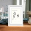 Oscar Finks Winnie the Pooh and Piglet Friendship Quote Framed