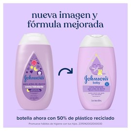 JOHNSON'S Crema Corporal Para Bebé Antes de Dormir 200 ml