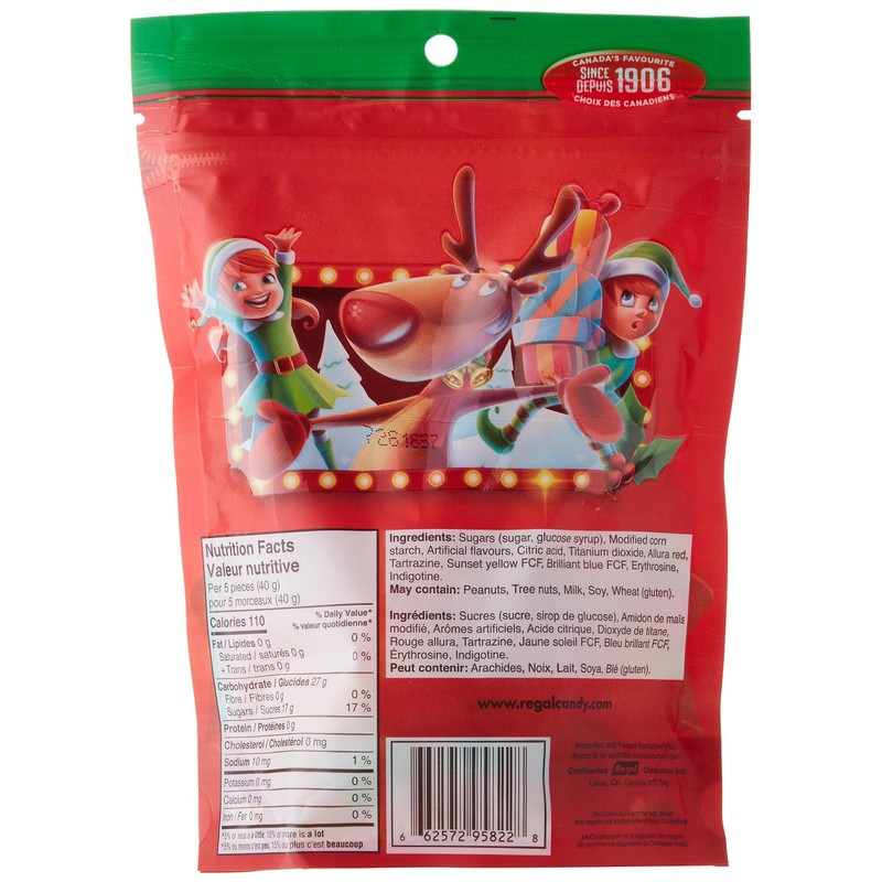 McCormicks, Rainbow Bells, Resealable Candy Bag, 300 Grams