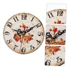 Levemolo Boho Wall Clock Silent Desk Clock Artwork Accessory Perfect