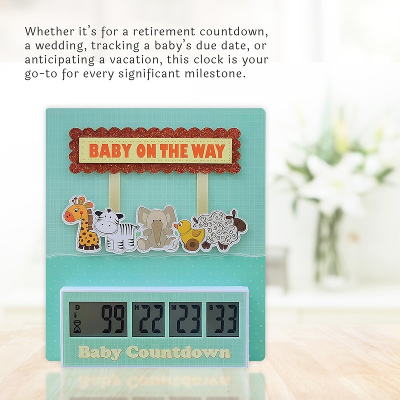 Retirement, Wedding or Baby Countdown Clock | up to 999