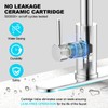 AVSIILE Waterfall Kitchen Faucets with Pull Down Sprayer & Soap
