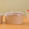 Goboxad 50 Pack - 32oz Heavy Duty Paper Bowls With