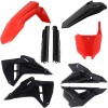Acerbis Honda Full Plastic Kit-CRF 250R-2025-Red/