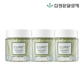 Kim Jung-moon Aloe Cure Anti-Aging Cream S 50g x 3 / 김정문알로에 큐어 안티에이징 크림S 50g 3개