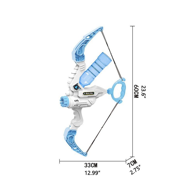 Kids Automatic Bubble Machine Bow and Arrow 2 in 1