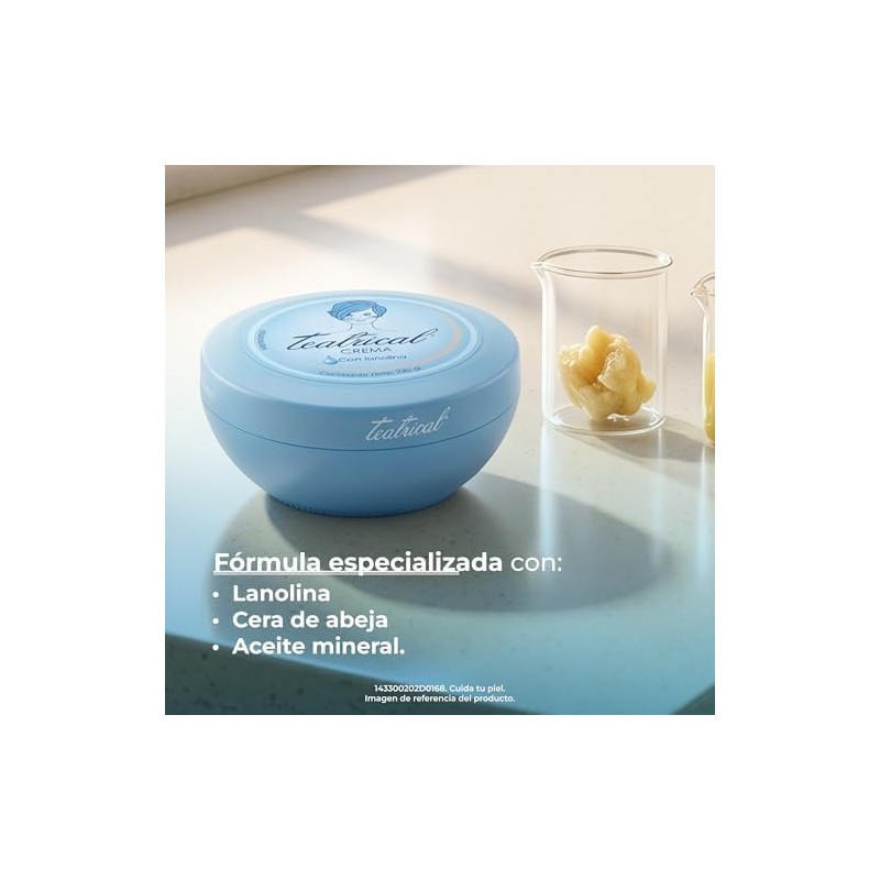 TEATRICAL Crema con lanolina, Tarro con 400g