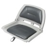 ERGOSEAT Folding Boat Seat Padded Folding Boat Chair with Backrest