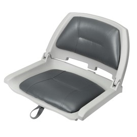 ERGOSEAT Folding Boat Seat Padded Folding Boat Chair with Backrest Marine BassJon Boat Seat