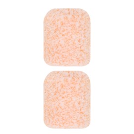 ROLLINGDOG 3" Small Paint Roller Cover Refills, 3/8" Nap for Wall Ceiling House Painting (Pack of 2)
