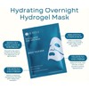 AUREVIA 5-Pack Bio-Collagen Hydrogel Overnight Face Mask - Deep Hydration,