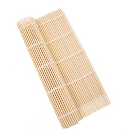 HTB HTB-BSR-W Bamboo Sushi Roll, 9.4 x 9.4 inches (24 x 24 cm), Antibacterial Sushi Roll, Eho Roll, Ehata Roll, Thick, Setsubun, Bamboo Roll, Green Sushi Roll, For Making Sushi Rolls, Gourmet, Camping, Rolls, Narrow Mouth, Cherry Blossom Viewing