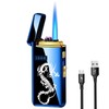 Arc Jet Flame Torch Lighter - 2 in 1 Electronic