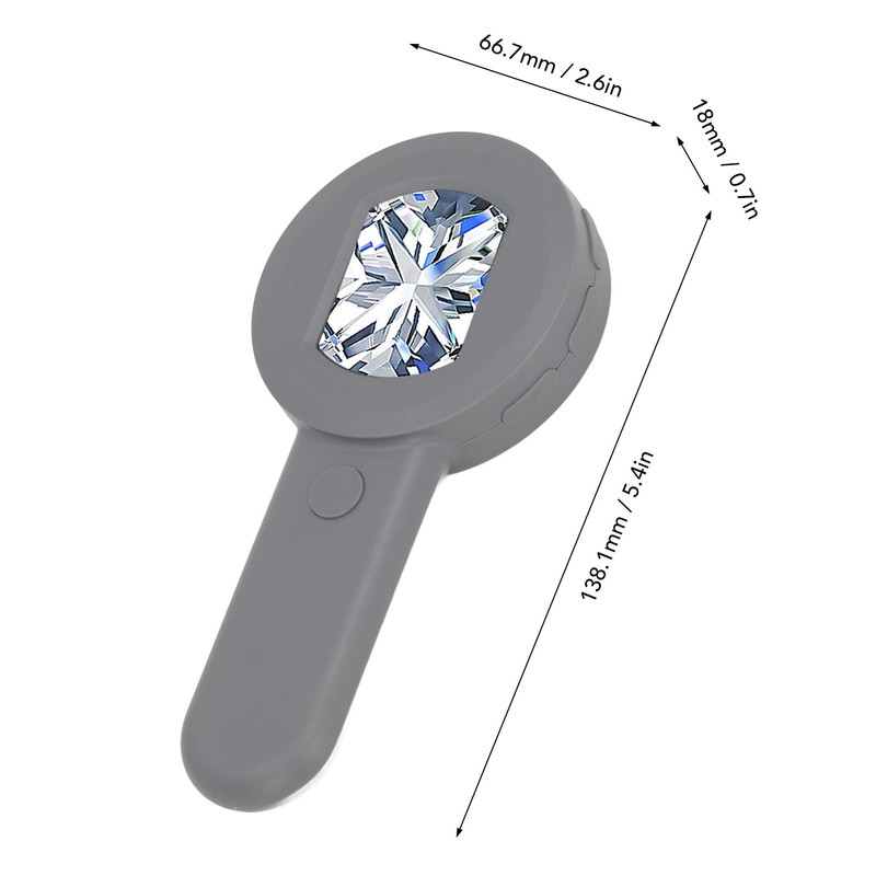 Handheld Microscope with 8 LED Lights 2 Inch IPS Screen