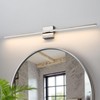 CCYCOL Bathroom Lighting Fixtures Over Mirror - 39 Inch Brushed