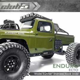 Club 5 Racing "Blade Runner" Stainless Rock Slider for Element Enduro ECTO
