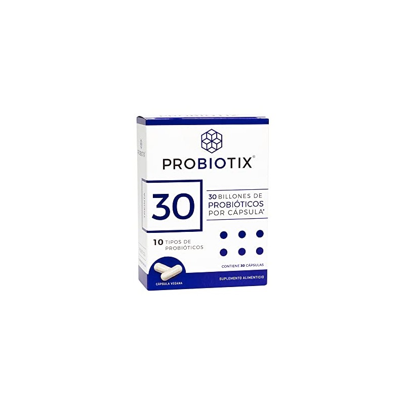 PROBIOTIX | 30 Billones de Probióticos | 10 Cepas |