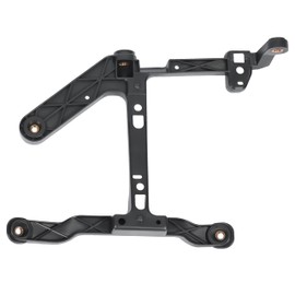 HECASA Fog Light Bracket Compatible with 2013-2024 Dodge Ram 1500 Classic Front Bumper Bracket Fog Lamp Mounting Kit PA6 Plastic Driver Side Replacement for CH1061108, 68232454AA