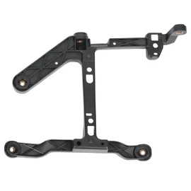 HECASA Fog Light Bracket Compatible with 2013-2024 Dodge Ram 1500 Classic Front Bumper Bracket Fog Lamp Mounting Kit PA6 Plastic Driver Side Replacement for CH1061108, 68232454AA
