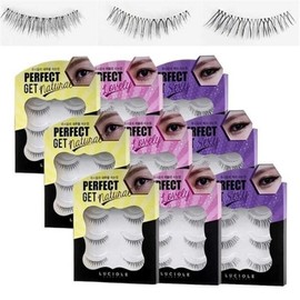 Lucy Ole Eyelash Eyelashes 3 Boxes (12 Pairs) Choose 3 Types Self Eyelash Artificial Eyelashes - Natural 3 Boxes (12 Pairs) / 루시올레 아이래쉬 속눈썹 3박스(12쌍) 3종 택1 셀프속눈썹 인조속눈썹 - 내추럴 3박스(12쌍)