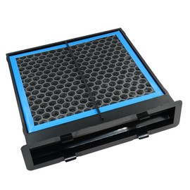 Filtro de aire de cabina con carbón activado compatible con Subaru Crosstrek Forester Impreza WPX XV Crosstrek 2008-2021# CF10930 72880FG000 Filtro de aire