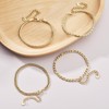 Gold Bracelets for Women, 14K Gold Jewelry Sets for Women