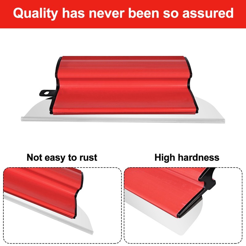 Surface Spatula Professional Rustproof Stainless Steel, Aicharynic Wall Tools Drywall