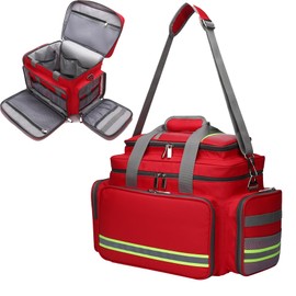 Be-Better Medical Bag First Aid Bag First Responder Bag for Trauma,Emergency Bag Medical Bag Organizer，Trauma Bag Medical Bag for Nurses,Home Health Care, EMT Bag (Bag Only)