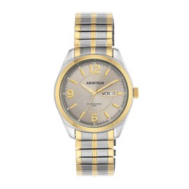 Armitron Men's Day-Date Function Expansion Band Watch, 20-4591