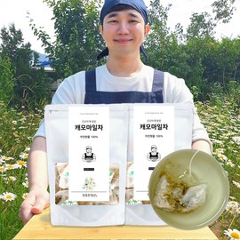 1+1 Chamomile tea biodegradable tea bag effectiveness tea Goji berry tea [Single item] 1 bag of 30 tea bags / 1+1 캐모마일차 생분해 티백 효능 티 구기자차  [단품] 30티백 1봉