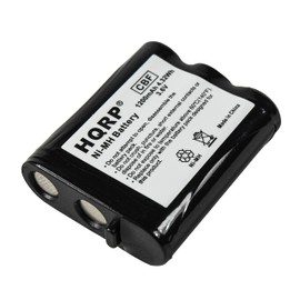 HQRP Phone Battery Compatible with Panasonic ER-P511, KX-FPG372, KX-FPG377, KX-TG110M, KX-TG2207, KX-TG2215, KX-TG2215B