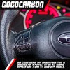 GOGOCARBON Steering Wheel Trim Control Button Cover Cap for Subaru