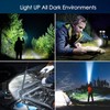Wrrozz LED Flashlight High Lumens USB Rechargeable Flashlight for Camping,