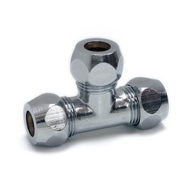 'Water Distributor/T Piece 3x 3/8AG with Compression Fitting 10 mm