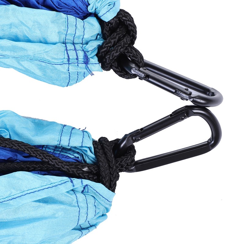 Portable Camping Travel Single Hammock Hanging Bed with Tree Strap