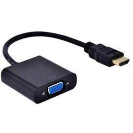 Astrotek HDMI to VGA Converter Adapter Cable, Black, 15 cm