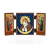 NKlaus - Merciful Mother of God - Christian Icon Triptych