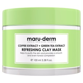 Refreshing Clay Mask - Coffee and Green Tea Extracts - 100ml