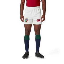 British & Irish Lions Men's Canterbury 2025 Replica Match Rugby Shorts, Egret, 36