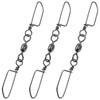 Alwonder 30PCS Double Snap Swivels, Trolling Planer Board Line Release