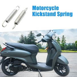 A ABSOPRO Motorcycle Foot Bracket Kickstand Return Spring Metal (Set of 2)