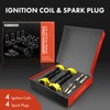 A-Premium (Yellow) Set of 8 Ignition Coil Pack and Iridium