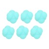 6Pcs Hex Response Silicone Ball Speed Agile Training Equipment Sensitive