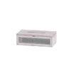 アビテ フローラ・ティッシュケース W26×D14×H8cm MC-104-WH