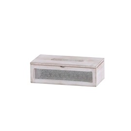アビテ フローラ・ティッシュケース W26×D14×H8cm MC-104-WH