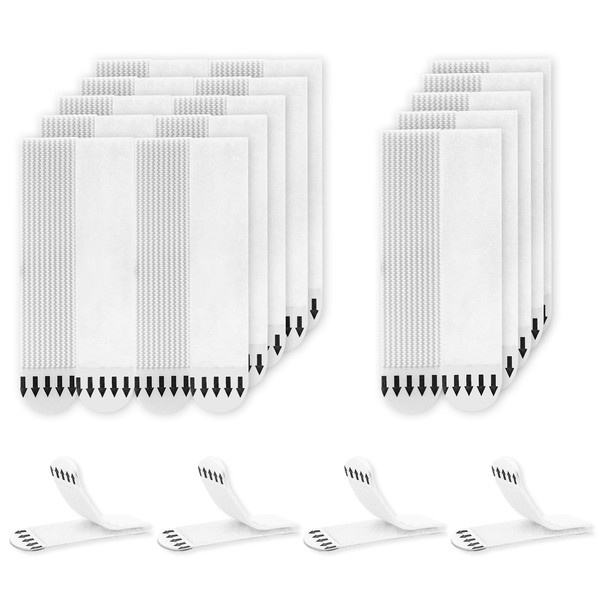 20 Pairs/ 40pcs Picture Hanging Strips, Command Picture Hanging Strips