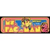 Ms. Pac Man made in the USA High Quality Metal
