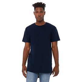 Bella + Canvas Men's Long Body Urban T-Shirt S NAVY