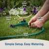 Orbit 3-Arm Metal Sprinkler with Wheel Base for Lawns